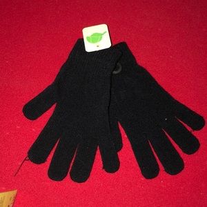 NWT BLACK GLOVES